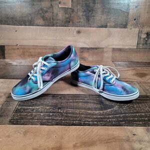 Vans Authentic Off The Wall Cosmic Galaxy Space Women's Skate Shoes US Size 6